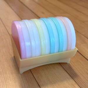 Tupperware Vintage Coaster Set